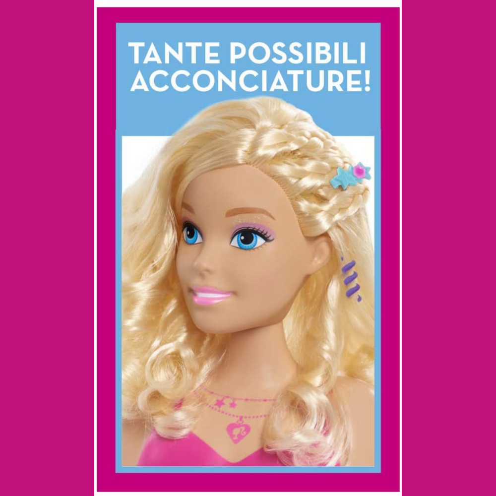 
                
                    Carica l&amp;#39;immagine nel visualizzatore della galleria, Barbie Fashionistas testa da acconciare
                
            