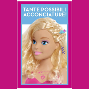 
                
                    Carica l&amp;#39;immagine nel visualizzatore della galleria, Barbie Fashionistas testa da acconciare
                
            