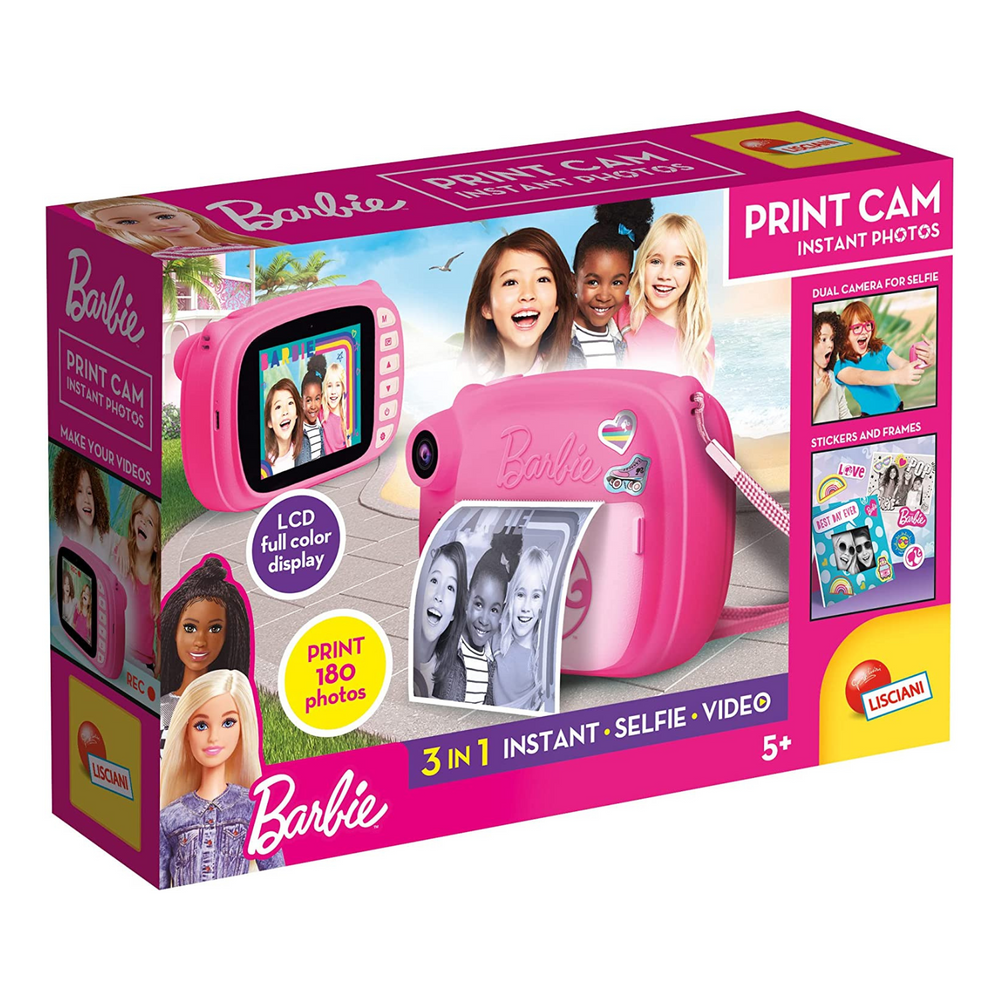 Barbie Print Cam Hi-Tech