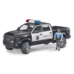 Bruder 02505 - Pickup polizia RAM 2500 con poliziotto
