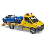 Bruder 02675 - MB Sprinter furgone con modulo luci e suoni e roadster