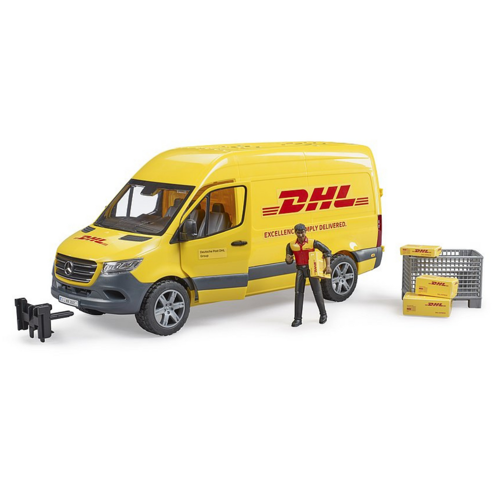 Bruder 02671 - Camion DHL con conducente