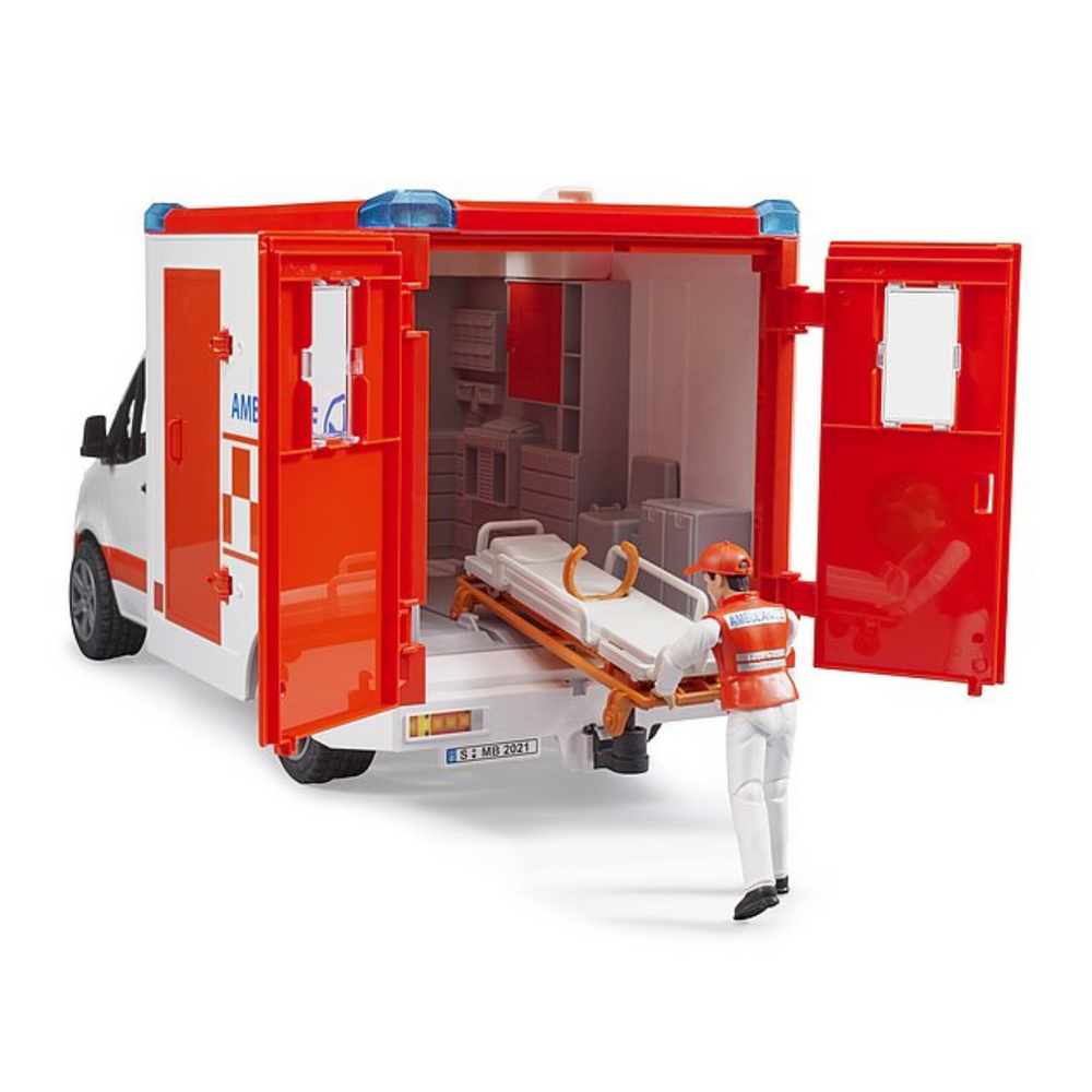 Bruder 02676 - Ambulanza MB Sprinter con autista