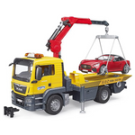 Bruder 03570 - Camion di soccorso stradale MAN TGS con roadster