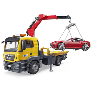 Bruder 03570 - Camion di soccorso stradale MAN TGS con roadster