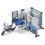 Bruder 62732 - Stazione di polizia con moto della polizia