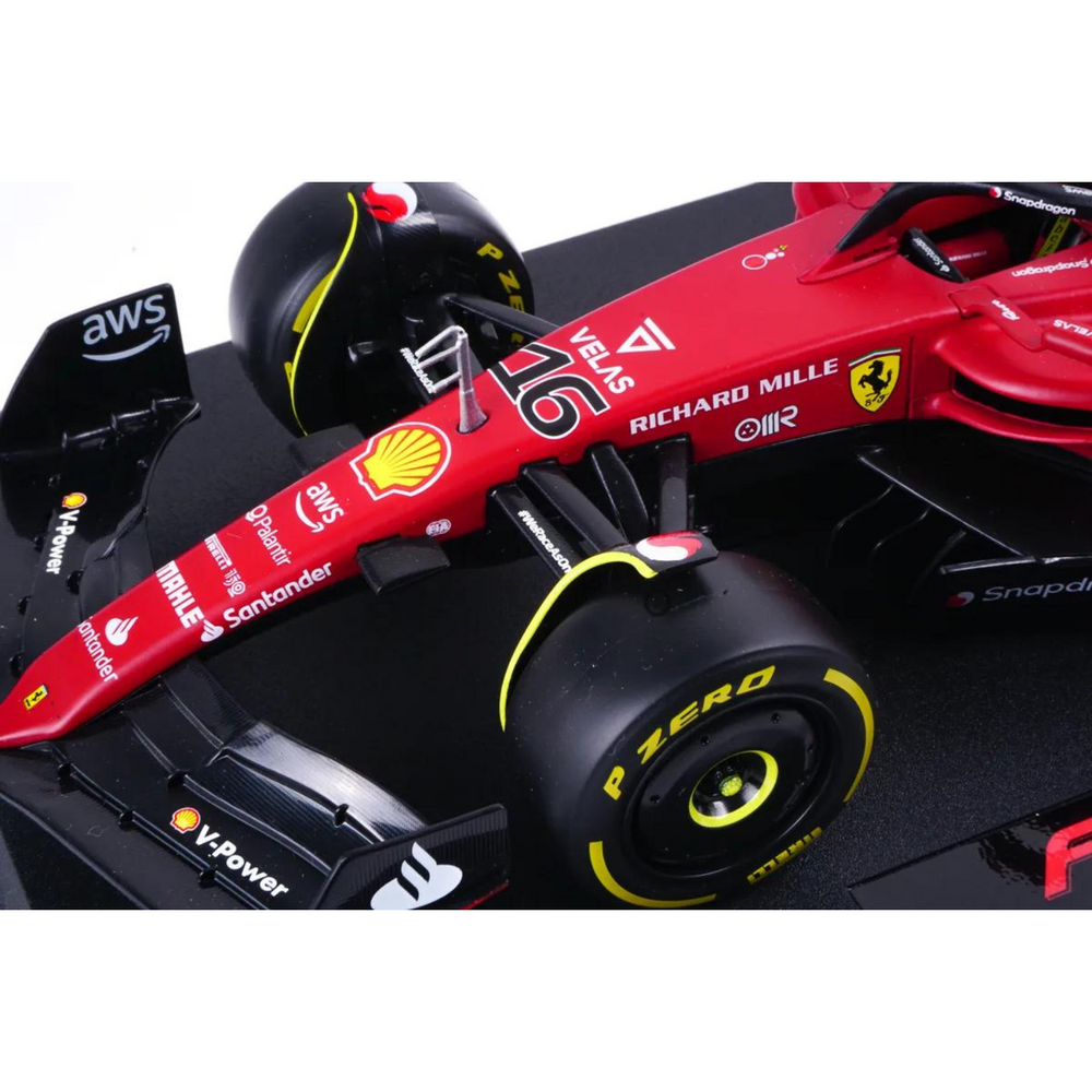 
                
                    Carica l&amp;#39;immagine nel visualizzatore della galleria, Charles Leclerc Ferrari F1-75 2022 Scala 1:18 Burago
                
            