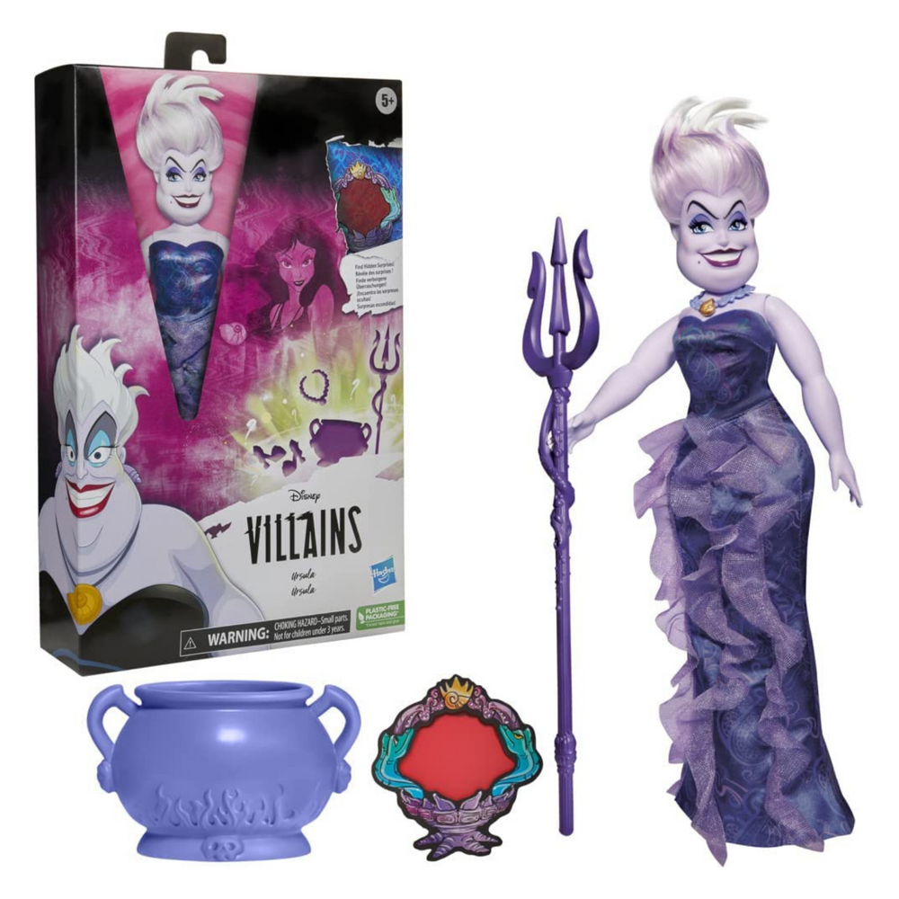 
                
                    Carica l&amp;#39;immagine nel visualizzatore della galleria, Disney Villains - Ursula Fashion Doll
                
            