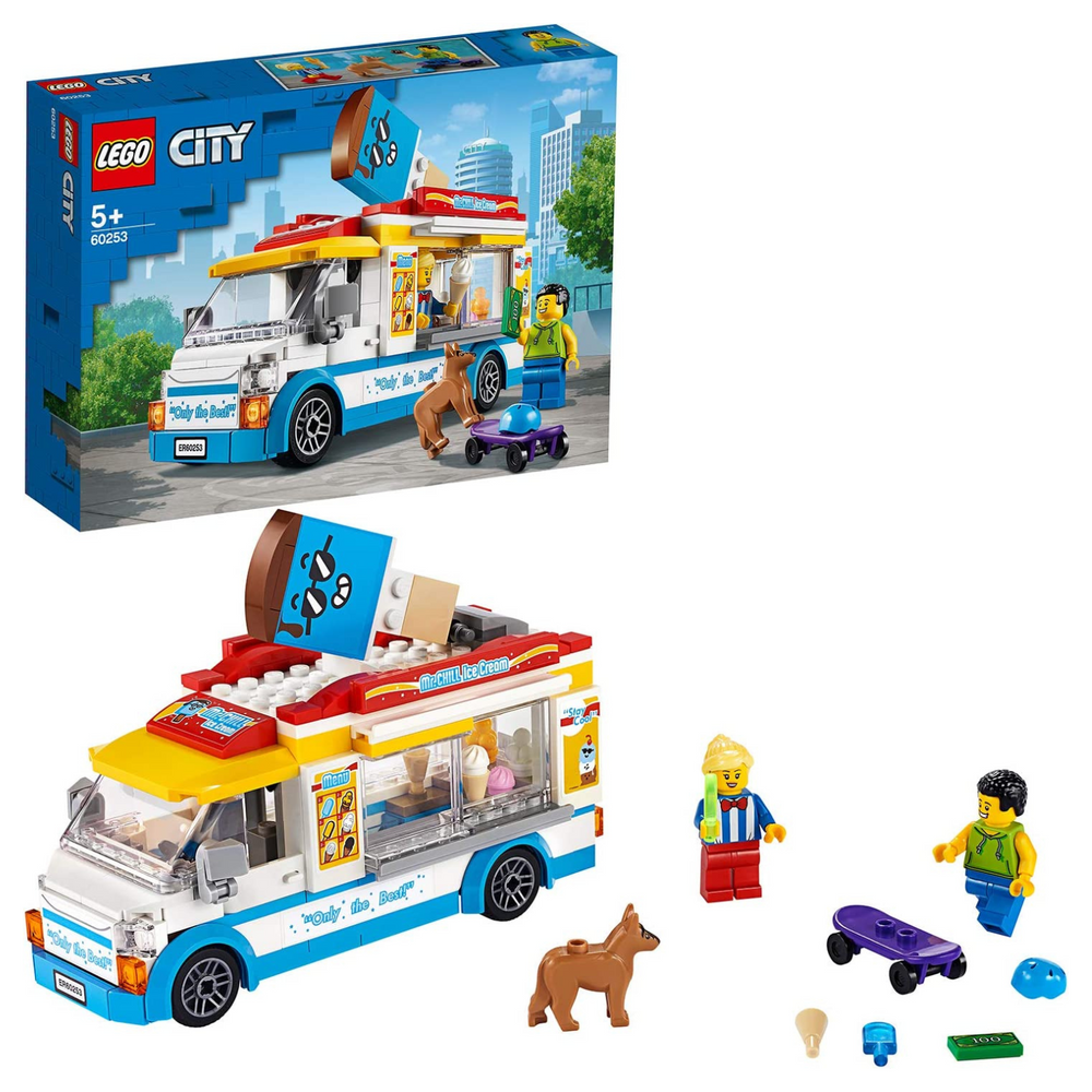 Lego City 60253 - Furgone dei Gelati