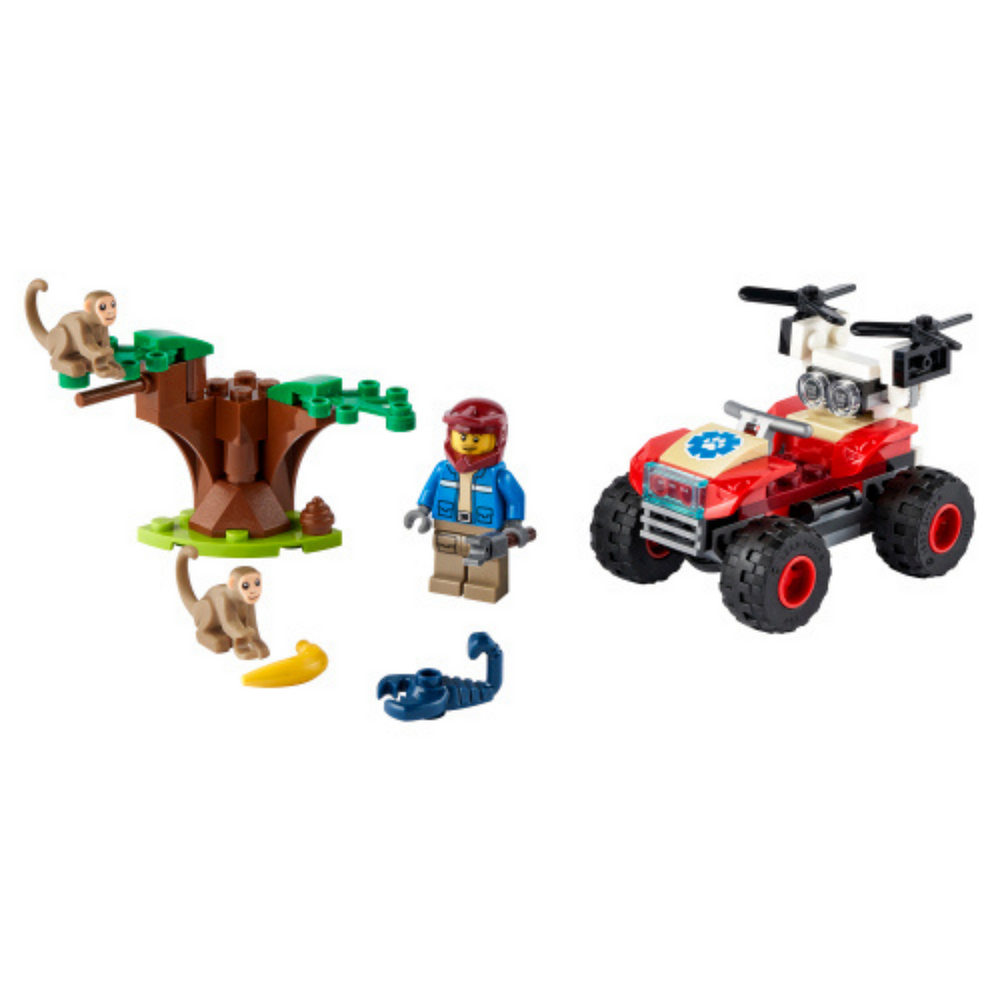 
                
                    Carica l&amp;#39;immagine nel visualizzatore della galleria, Lego City 60300 - ATV di soccorso animale
                
            