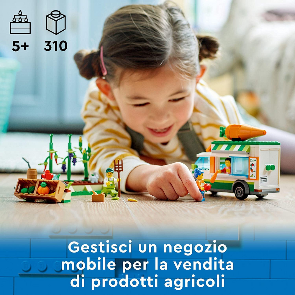 Lego City 60345 -  Il Furgone del Fruttivendolo