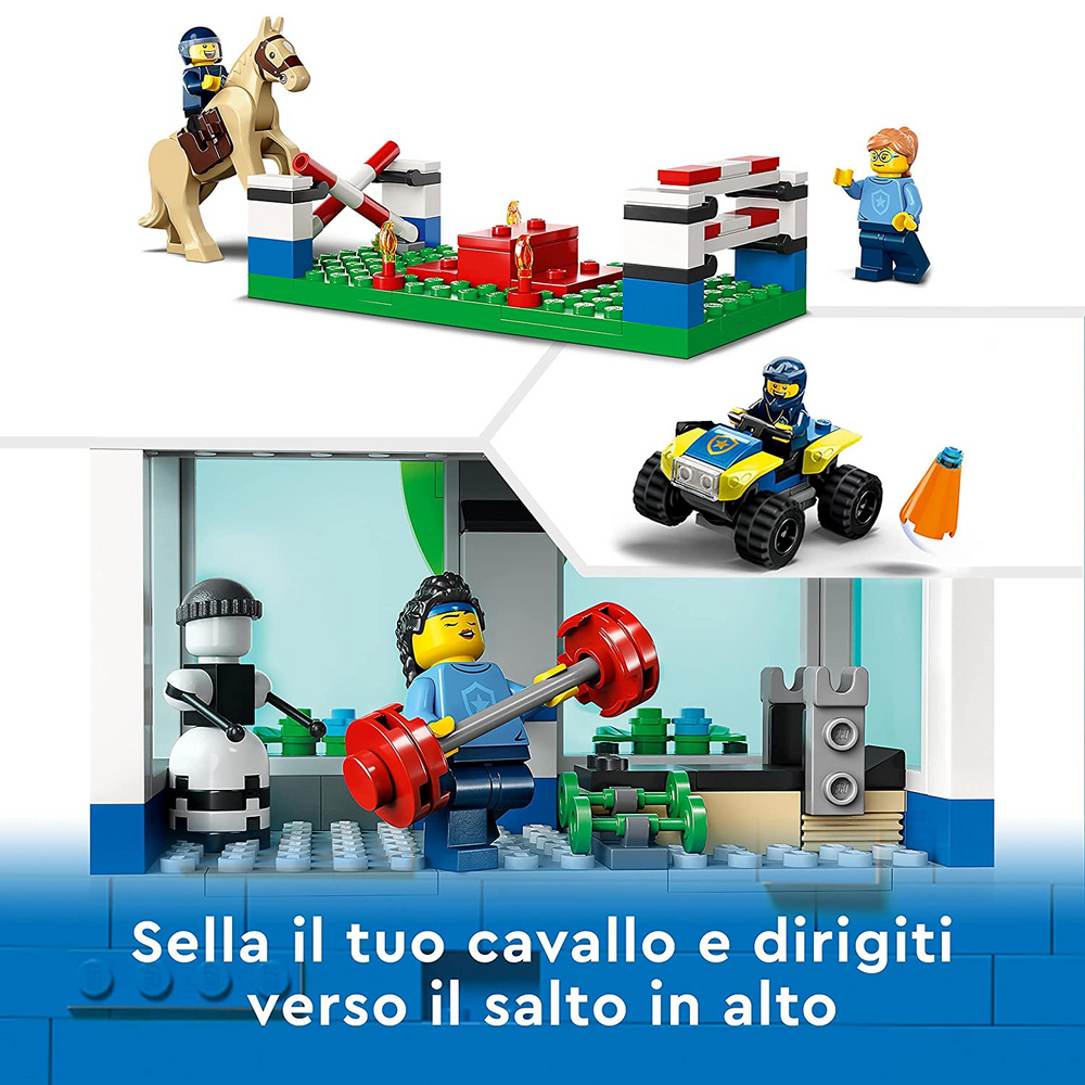 
                
                    Carica l&amp;#39;immagine nel visualizzatore della galleria, Lego City 60372 - Accademia di addestramento della polizia
                
            