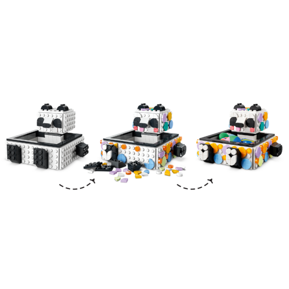 Lego Dots 41959 - Il Simpatico Panda portaoggetti