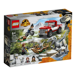 Lego Jurassic 76946 - La Cattura dei Velociraptor Blue e Beta