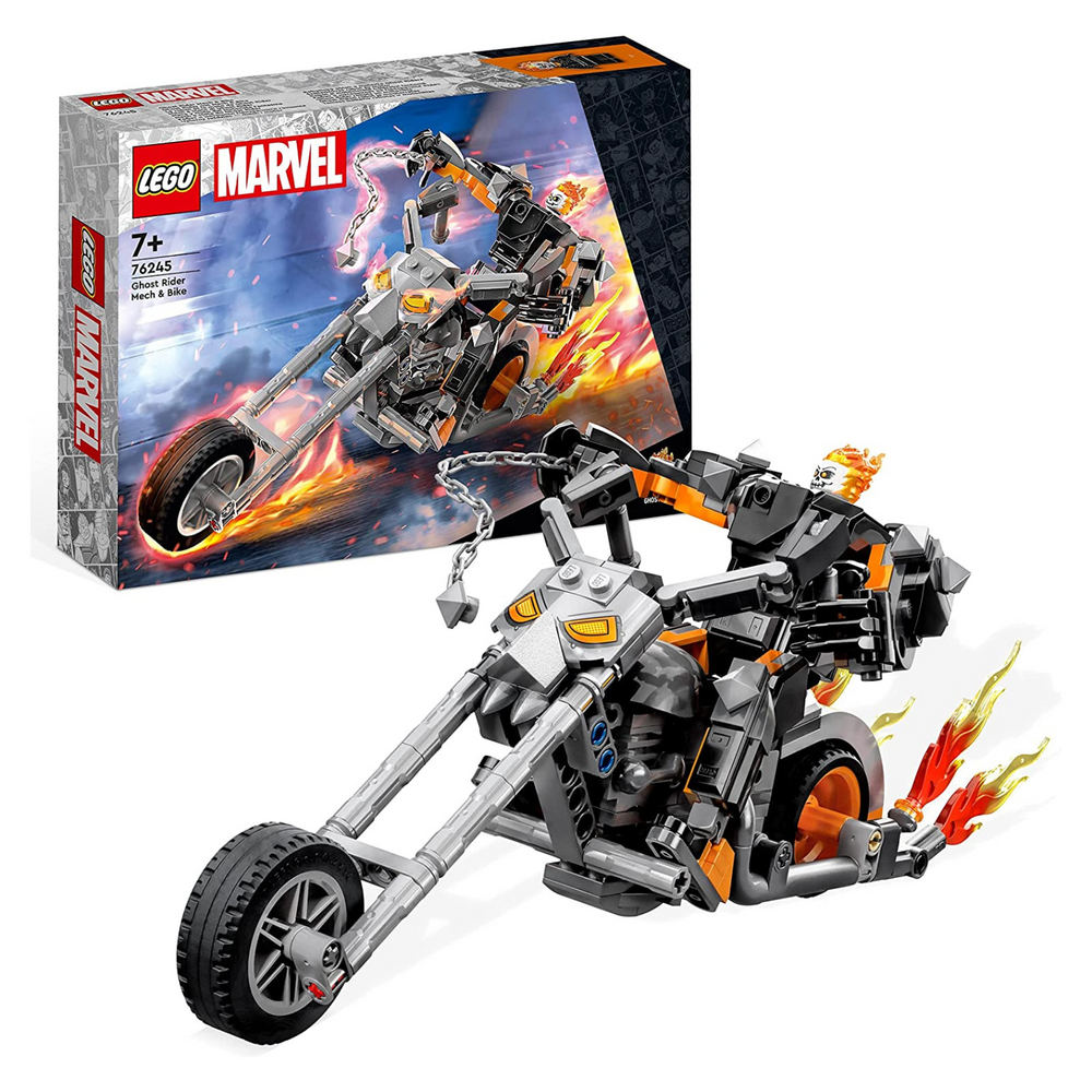 
                
                    Carica l&amp;#39;immagine nel visualizzatore della galleria, Lego Marvel 76245 - Mech e Moto di Ghost Rider
                
            