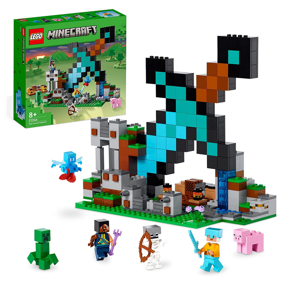 
                
                    Carica l&amp;#39;immagine nel visualizzatore della galleria, Lego Minecraft 21244 - L’avamposto della spada
                
            