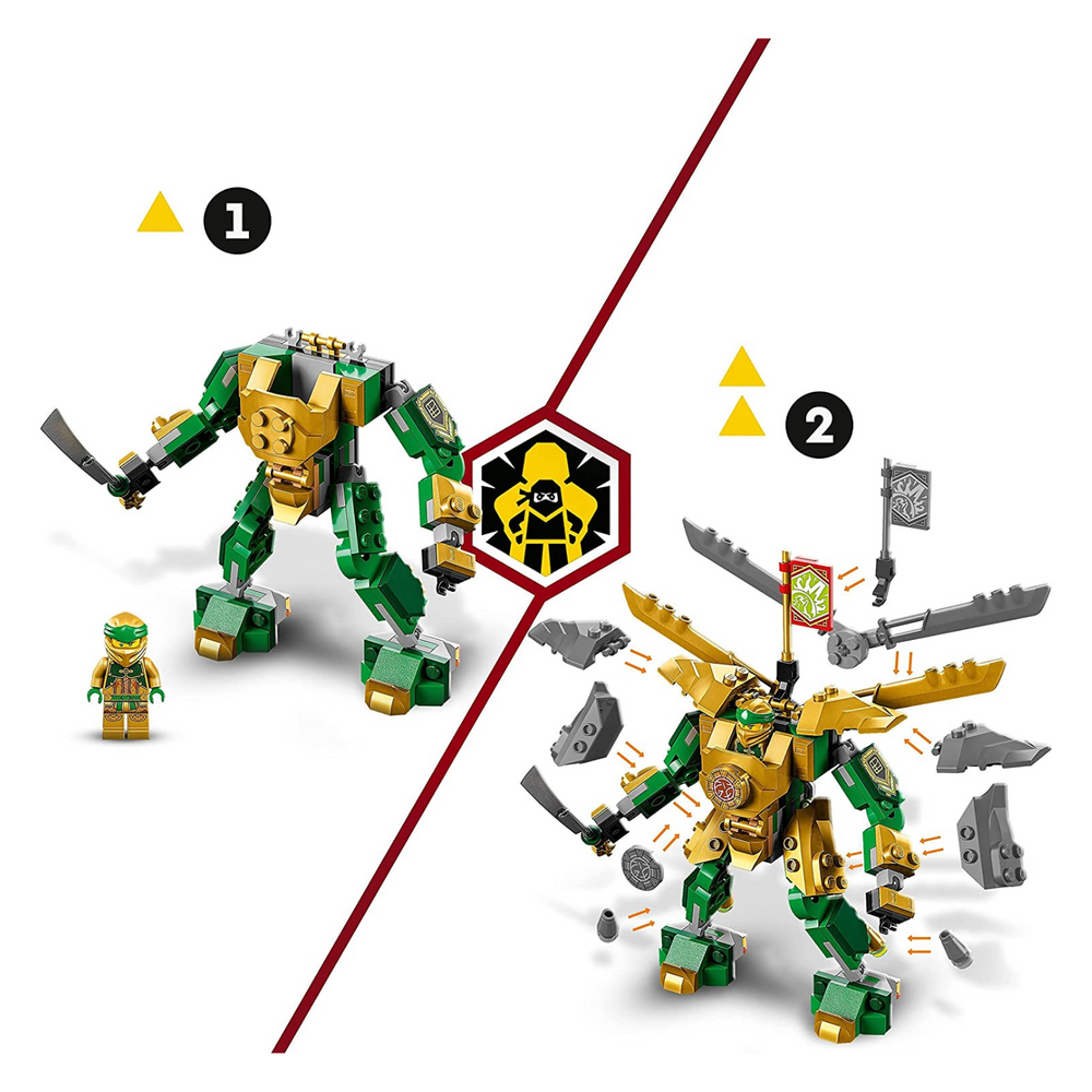 Lego Ninjago 71781 - Mech da battaglia di Lloyd