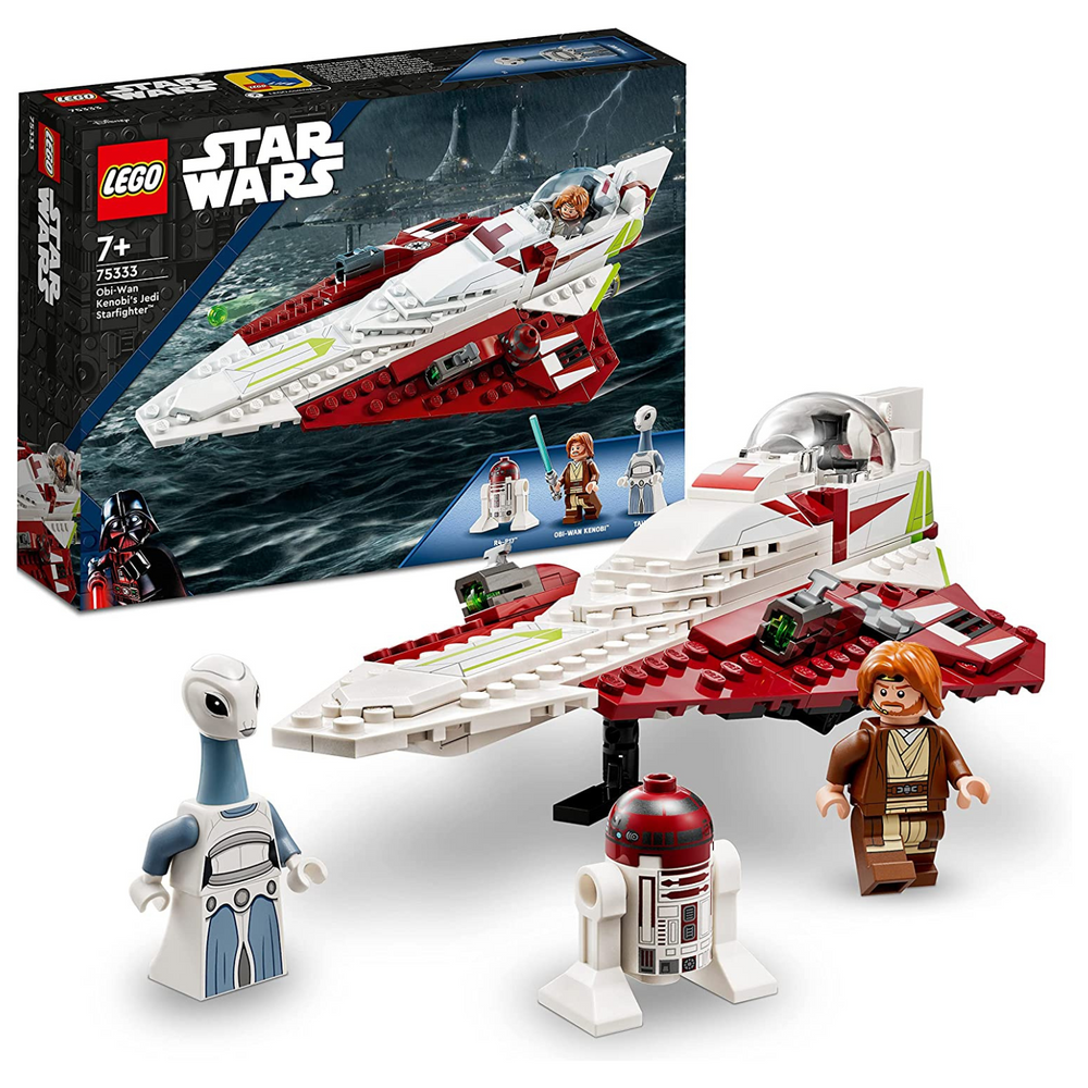 Lego Star Wars 75333 - Jedi Starfighter di Obi-Wan Kenobi