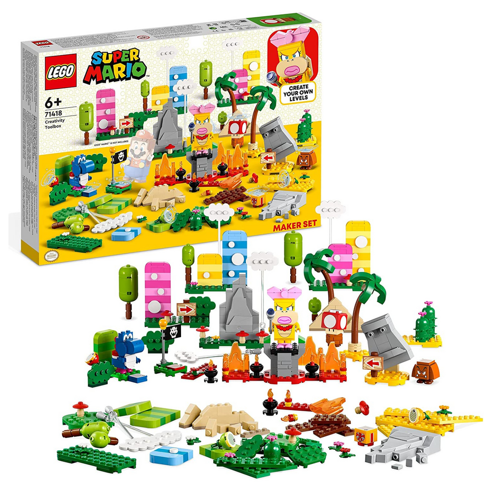 
                
                    Carica l&amp;#39;immagine nel visualizzatore della galleria, Lego Super Mario 71418 - Toolbox creativa
                
            