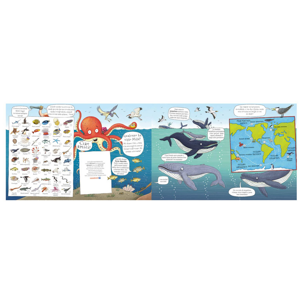 Libro - Dov'è finita Milù la balena?