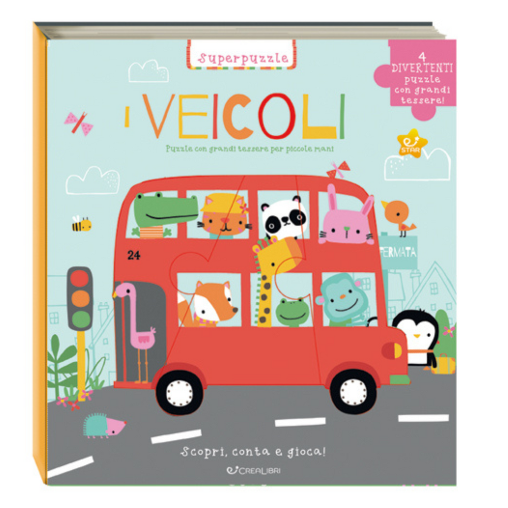 Libro - Superpuzzle I Veicoli