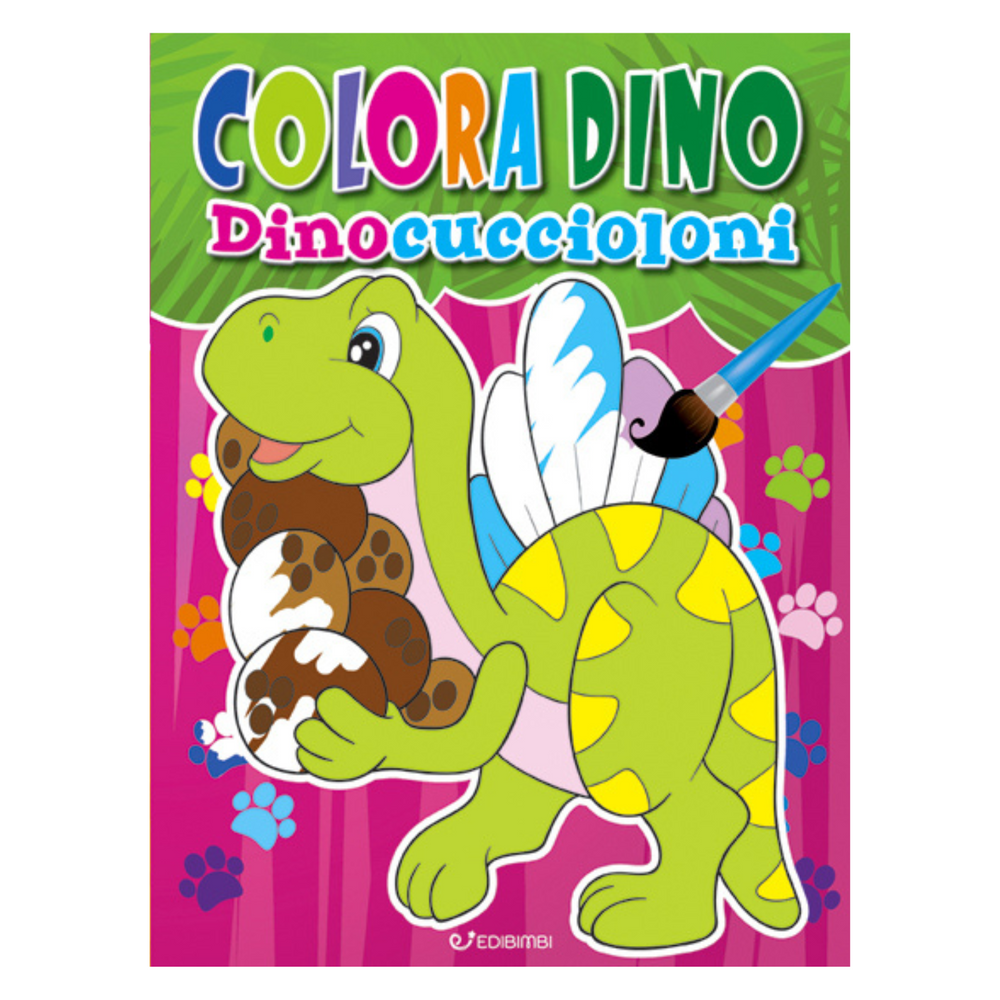 Libro Colora Dino