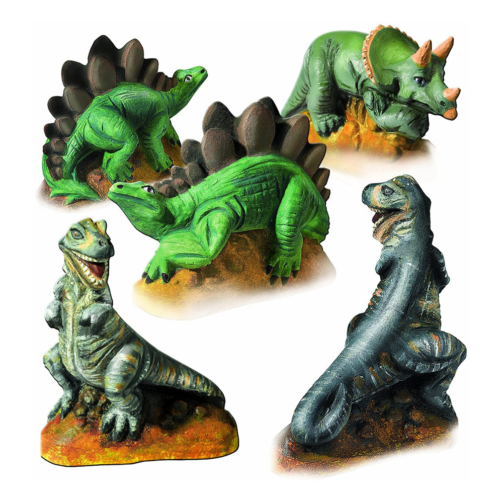 Modella e dipingi dinosauri