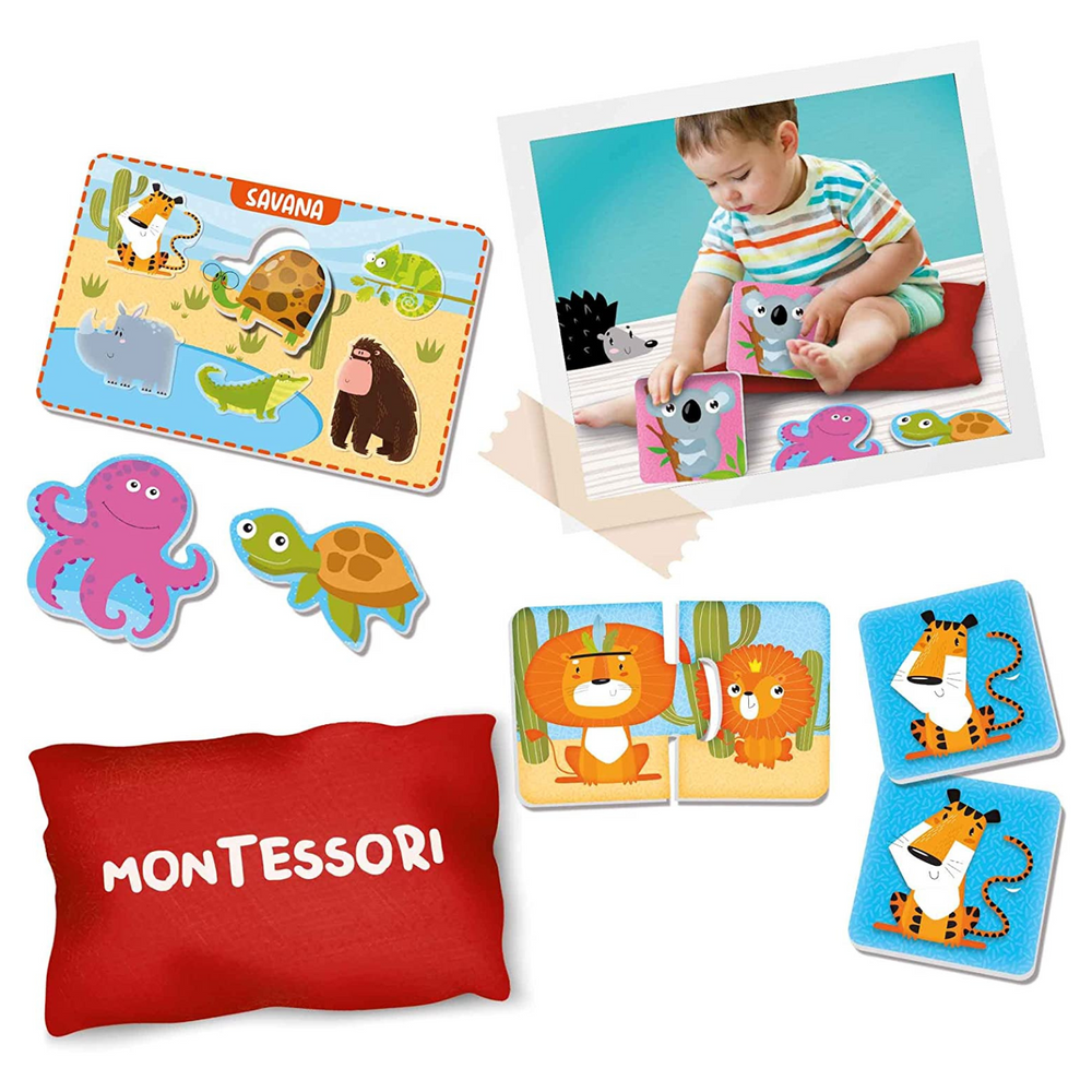Montessori Baby Giochini sul Pavimento