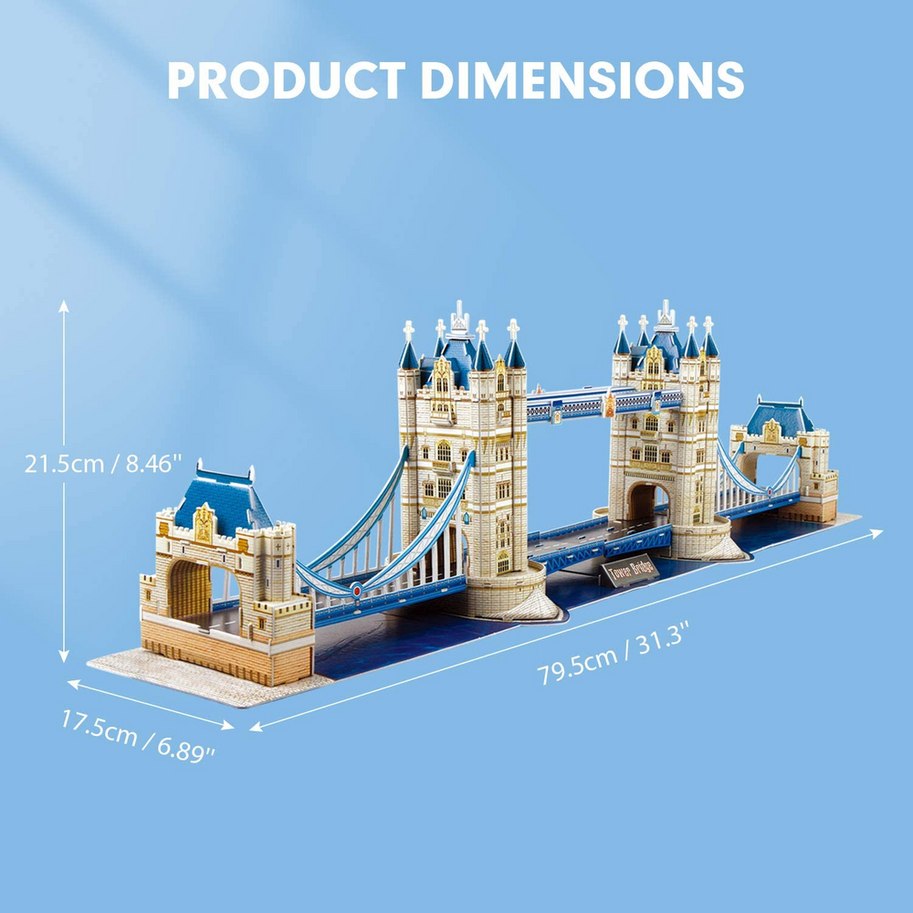 National Geographic Puzzle 3D Tower Bridge Londra