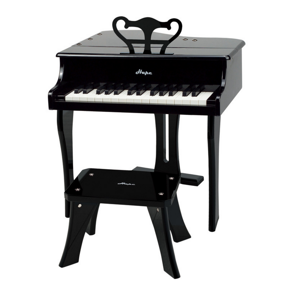 Pianoforte Allegro a coda in legno nero - Hape