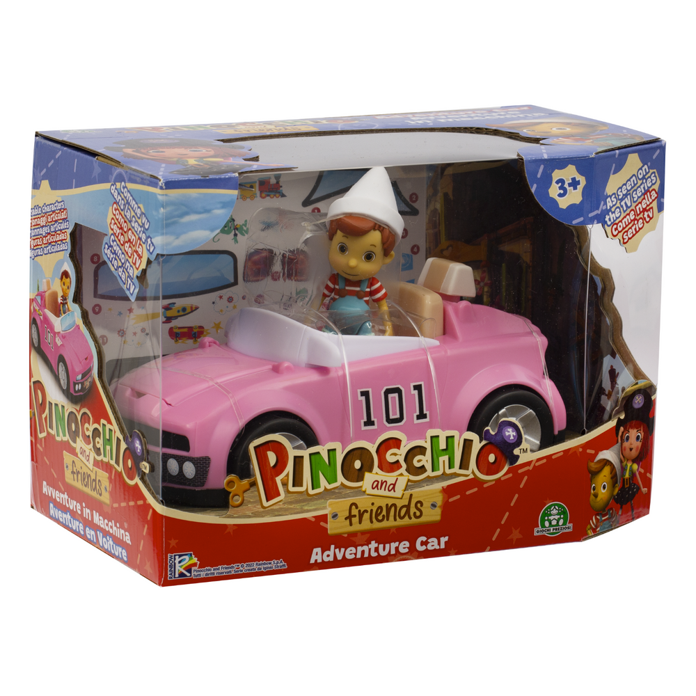 
                
                    Carica l&amp;#39;immagine nel visualizzatore della galleria, Pinocchio Auto con Personaggio
                
            