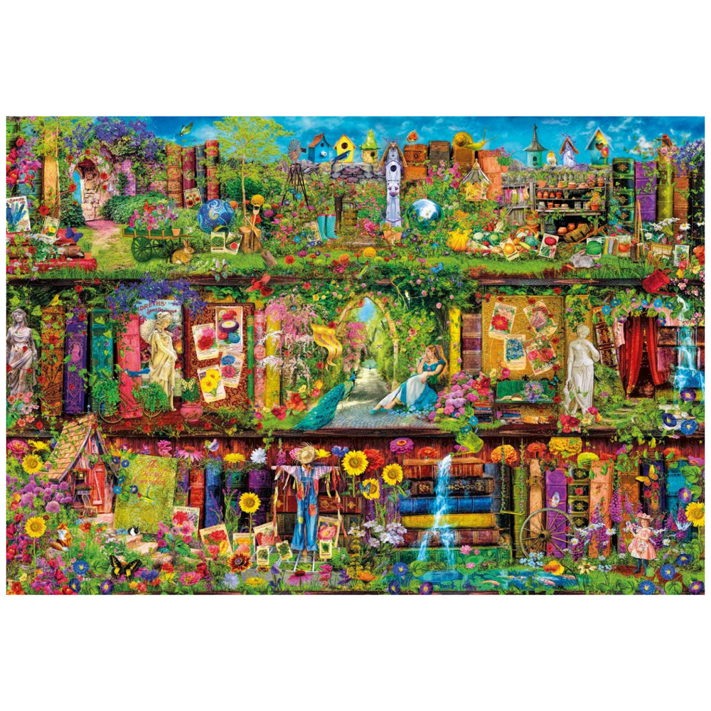 
                
                    Carica l&amp;#39;immagine nel visualizzatore della galleria, Puzzle 2000 pezzi - The Garden Shelf
                
            