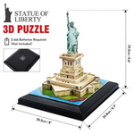 Puzzle 3D LED Statua della Libertà