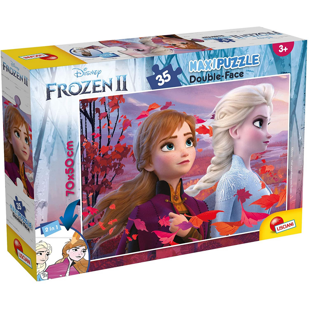 
                
                    Carica l&amp;#39;immagine nel visualizzatore della galleria, Puzzle Frozen 2 35 pezzi Double Face
                
            