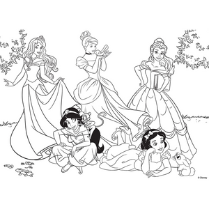 Puzzle Principesse 108 pezzi Double Face