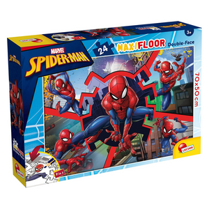 Puzzle Spiderman 24 Pezzi Double Face