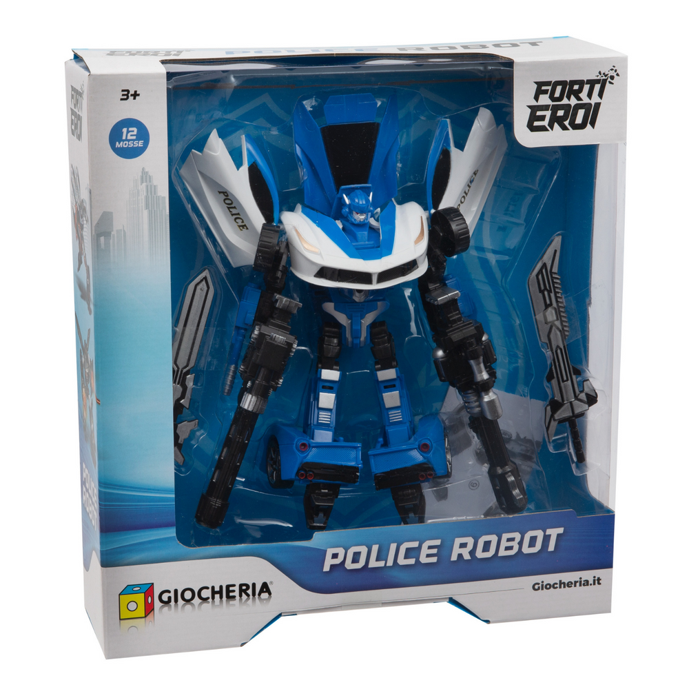 Robot Police Assortito 4 Modelli