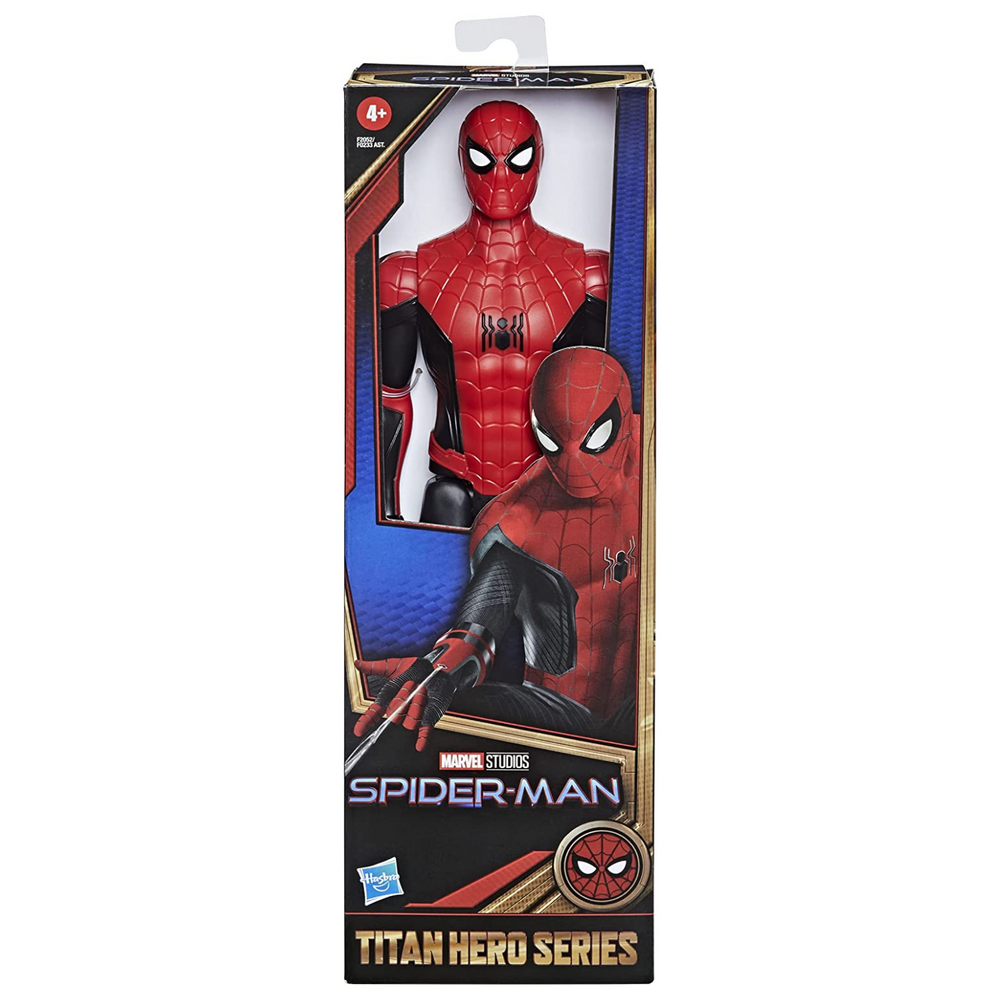 Spiderman Tuta Nera e Rossa Action Figure 30 cm