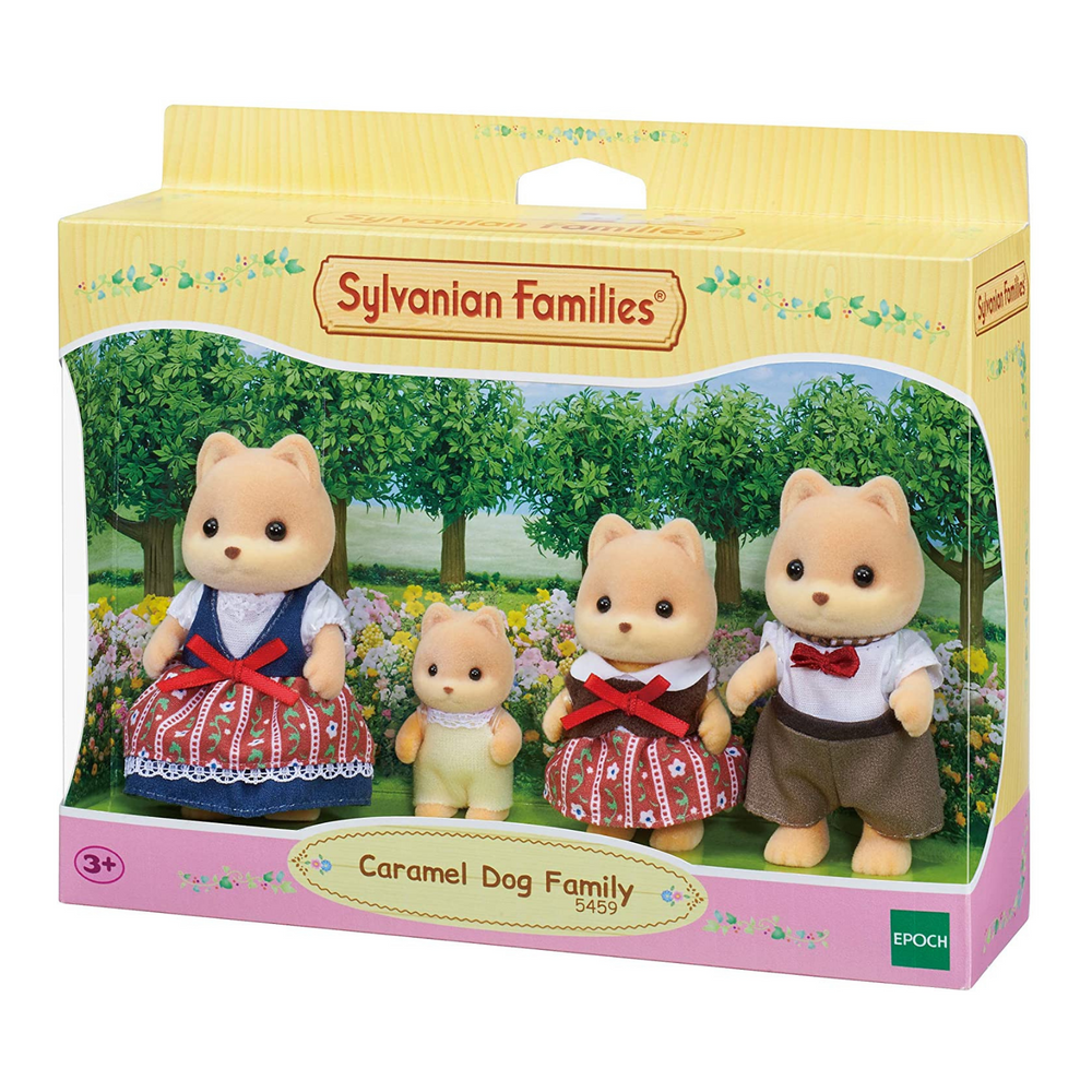 Sylvanian Families - Famiglia Cani caramello