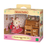 Sylvanian Families - Sorella Coniglio Cioccolato Con Scrivania