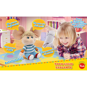 Topo Gigio Peluche Parlante