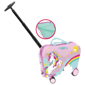 Trolley Cavalcabile Giolly Unicorno