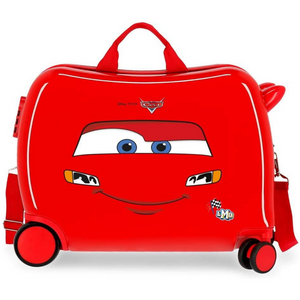 Trolley Cavalcabile 4 Ruote Cars Lightning Mcqueen